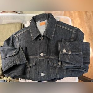 J. Crew denim jacket - dark wash